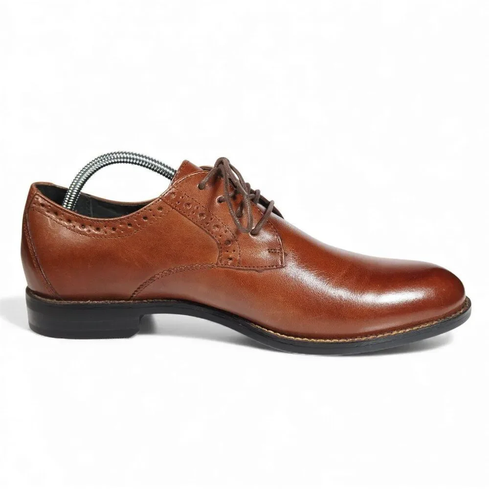 Stacy Adams Dickinson Cap Toe Oxfords Men's 7.5 Tan Brown 24956-221‎